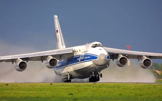Картинка Антонов, Ан-124, самолёт, Руслан, грузовой