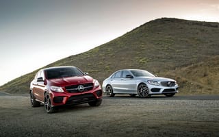Картинка AMG, GLE-Class, амг, Mercedes-Benz, C292, C-Class, мерседес, W205