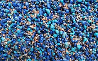 Обои blue, macro, pebble
