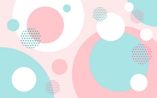 Картинка круги, абстракция