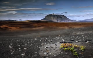 Обои природа, Исландия, вулкан