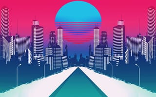 Картинка звезды, city, star, стиль, музыка, здания, город