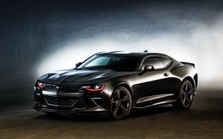 Картинка Chevrolet, черный, шевроле, Black, Camaro, камаро, Concept