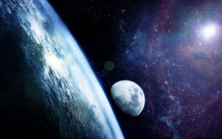 Картинка planets, stars, space, Sci Fi