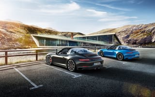 Обои Porsche, тарга, 911, Targa, порше