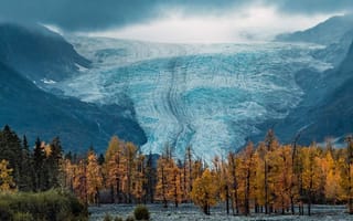 Картинка ледник, США, Национальный парк Кенай-Фьордс, Аляска