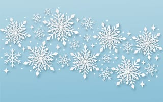 Картинка текстура, снежинки, Новый год, праздник