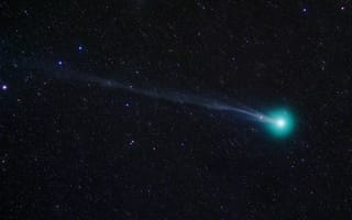 Обои Комета, звезды, (Лавджоя), C/2014 Q2, космос