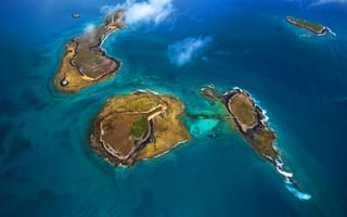 Картинка архипелаг Аброльос, океан, море, остров, Бразилия, Баия