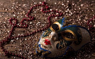 Картинка festival, Venetian, mask, маска, карнавал, праздник, украшения