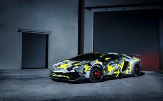 Картинка Lamborghini, Custom, Supercar, Front, LP-750-4, SV, Aventador, Italy