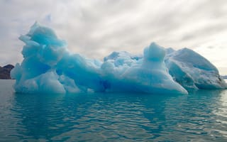 Картинка холод, лед, море, снег, берег, голубой, небо, зима