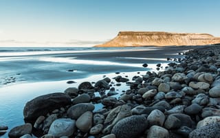 Картинка море, камни, водоем, скалы, Исландия, берег