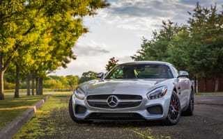 Картинка Mercedes-AMG GT S, Mercedes-Benz, дорога, Sports car