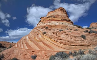 Картинка небо, скалы, Государственный заповедник Вермилен Клифс, США, Аризона