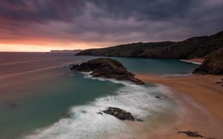 Картинка море, камни, берег