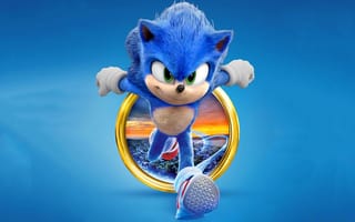 Картинка Соник, 2020, The Hedgehog, Sonic, Sonic The Hedgehog