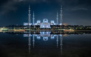 Картинка Abu Dhabi, Al Jāmi‘ al Kabīr, United Arab Emirates