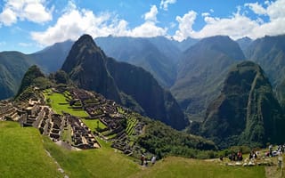 Картинка Mountains, Peru, Machu Picchu, ancient, relic