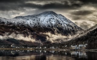 Картинка Scotland, Village of Glencoe, Reflections