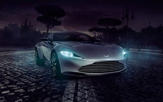 Картинка Aston Martin, Supercar, Spectre, Light, Concept, Front, DB10