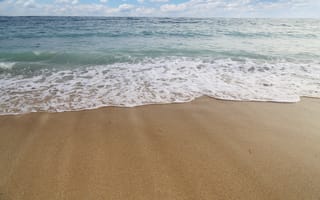 Картинка песок, море, пляж, sea, beach, sand, waves