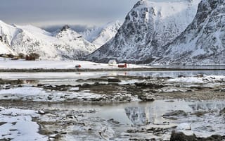 Картинка природа, Норвегия, Lofoten's landscapes