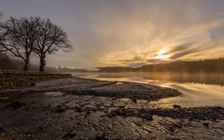 Картинка Scotland, Atmosphere, Kinlochard, Loch Ard