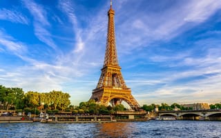 Картинка лето, Эйфелева башня, Париж