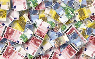 Картинка евро, экономика, купюры, валюта