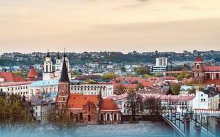 Обои город, Kaunas, Lietuva