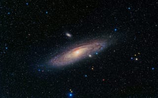 Картинка Andromeda, космос, звезды, Galaxy