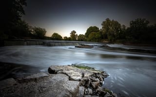 Картинка River, Severn, Long Exposures