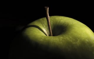 Картинка Apple, macro, Green