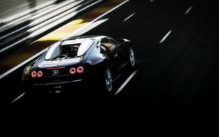 Обои автомобиль, спорт, Bugatti, дорога, скорость, машина