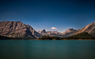 Картинка природа, Кананаскис, горы, озеро, Alberta, пейзаж, Kananaskis