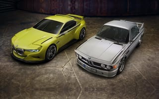 Картинка BMW 3, CSL Hommage Concept, 2015, концепты, БМВ
