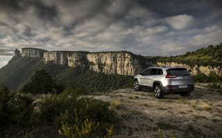 Картинка скалы, 2014, гора, Trailhawk, Jeep Cherokee