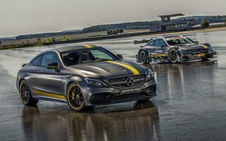 Обои Мерседес, тюнинг, AMG, Mercedes-Benz C63, 2014