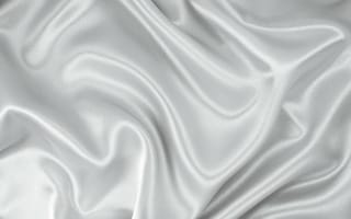 Картинка белая ткань, текстуры, шелковая ткань, текстури, шовкова тканина, біла тканина, тканина хвилями, білий шовк, белый шелк, ткань волнами