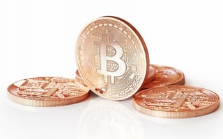 Картинка Биткойн, монеты, платежная сеть, концепт, bitcoins, пиринговая платёжная система