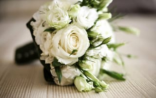 Картинка белые розы, букет троянд, троянди, білі троянди, весільний букет, свадебный букет, розы, букет роз