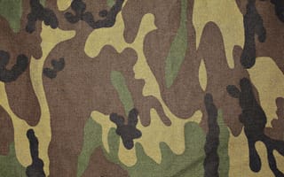 Картинка камуфляж, листья, военная ткань