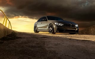 Картинка BMW M3, дорога, БМВ М3, F80, суперкары, HRE Performance