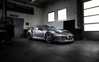 Картинка TechArt, Порше, тюнинг, Porsche 911 GT3 RS Carbon Sport, гараж, суперкары, 2016