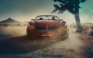 Обои БМВ, Z4, concept, 2017, BMW, roadster, концепт, родстер