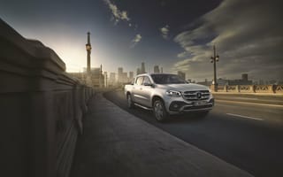 Картинка Мерседес-Бенц, X-Class, 2017, Mercedes-Benz, pickup, пикап