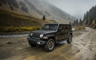 Картинка Джип, внедорожник, Jeep, 2018, Jeep Wrangler Sahara
