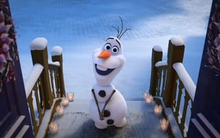 Картинка Олаф и холодное приключение, Olafs Frozen Adventure, комедия, приключения, 2017, короткометражный мультфильм