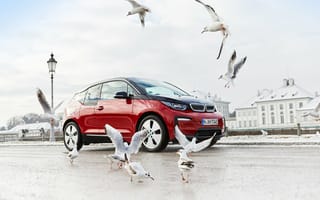 Картинка БМВ, 2018, электромобиль, BMW, BMW i3